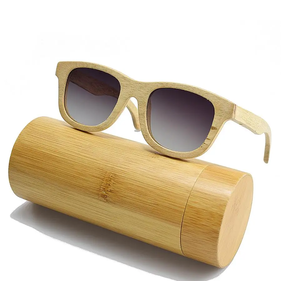 BEDATE Newfashionable retro round dummy wooden Sunglasses coated with legs Polarized for men's Sung G001 | Аксессуары для