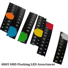 5 значений x 500 шт. = 0805 ультра яркие SMD R G B W Y светодиодный s 2012 smd белый красный
