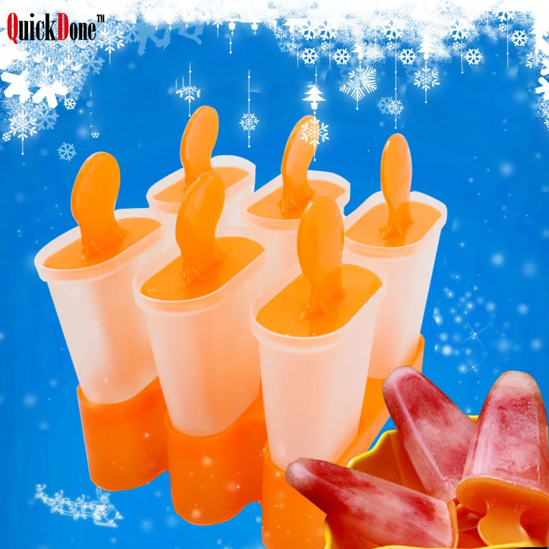 Форма для мороженого QuickDone с 6 ячейками удобная форма сделай сам приготовления