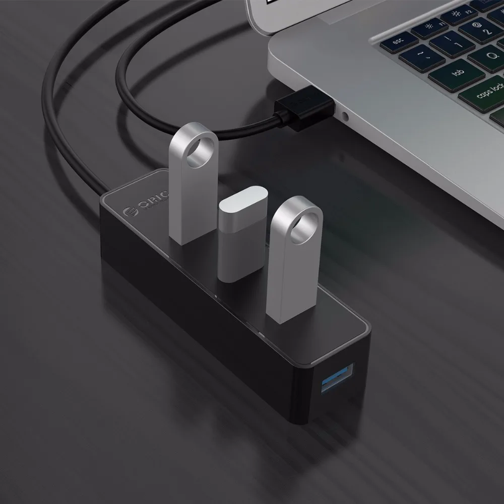 ORICO W5PH4 4 порта USB 3 0 концентратор для ноутбука/ультрабука с микросхемой VL812 новый