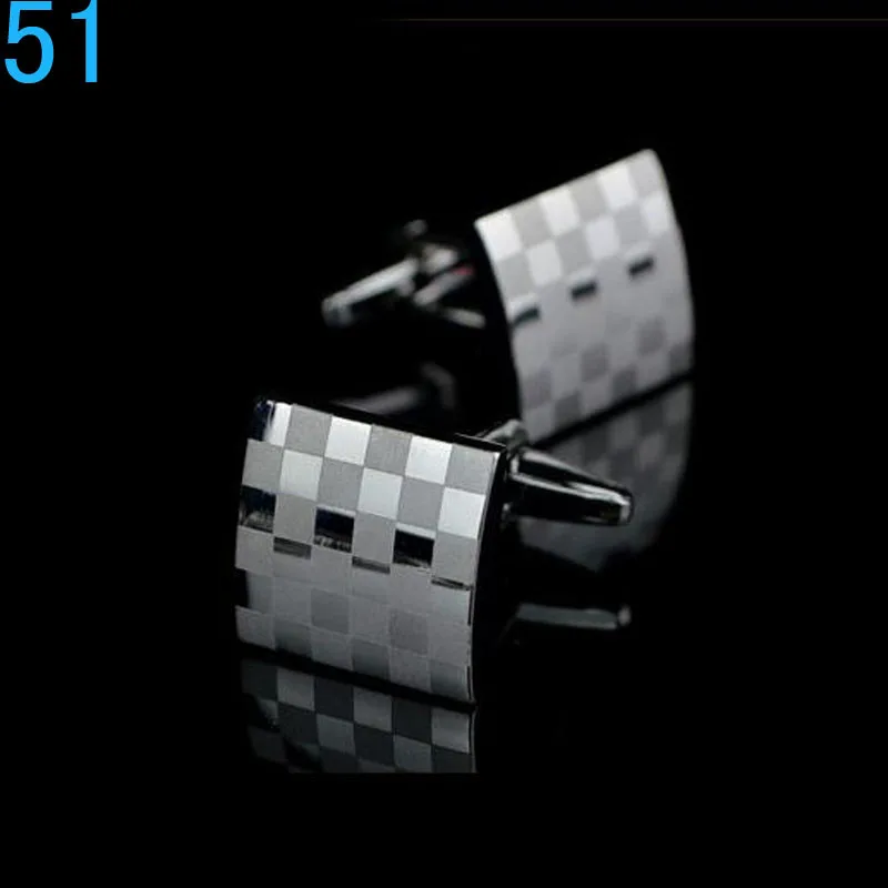 Multitype мужские запонки из нержавеющей стали с французскими манжетами лазерная