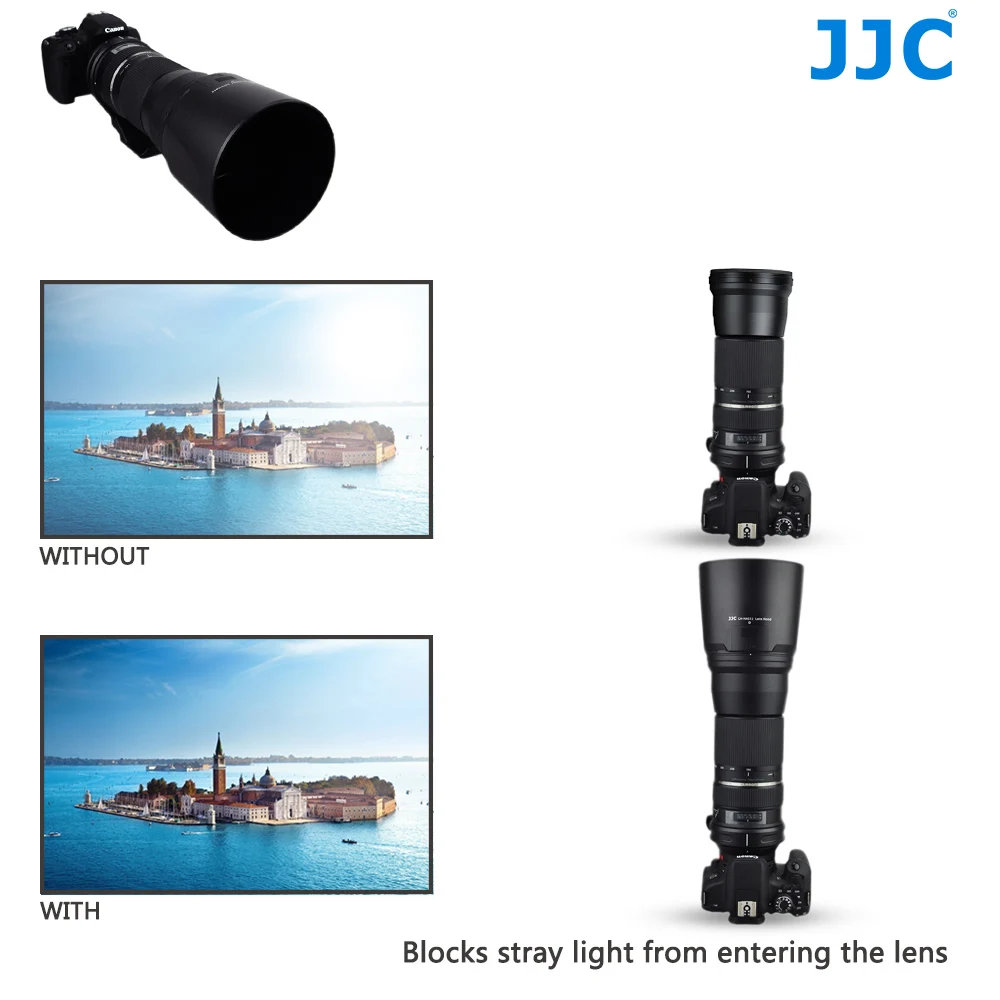 JJC Защитная бленда объектива камеры для Tamron SP 150 600 мм F/5 6 3 Di VC USD объектив (модель: