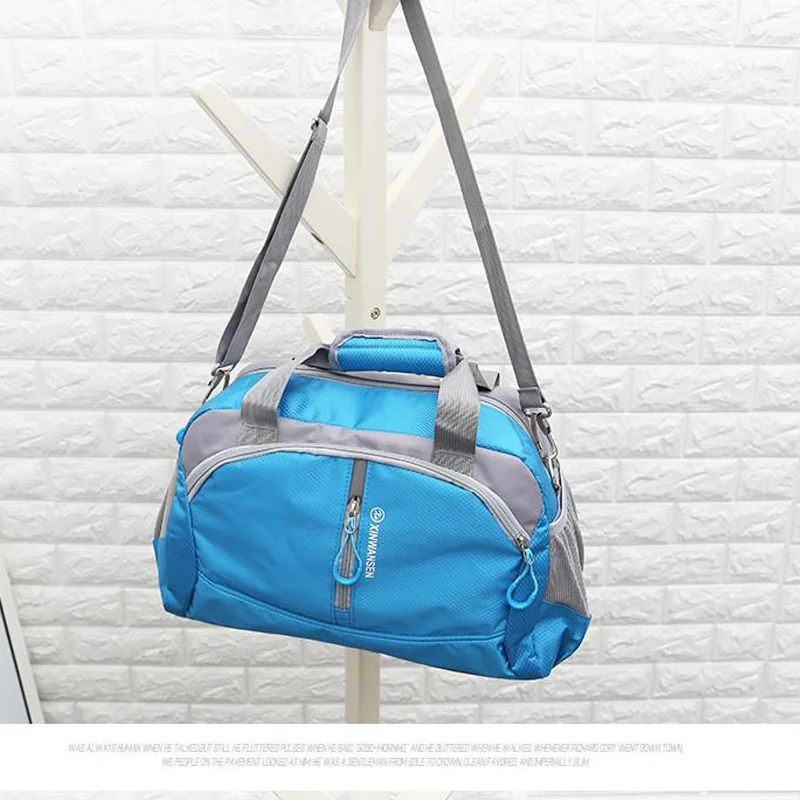 2017 унисекс нейлоновая Водонепроницаемая спортивная сумка для тренажерного зала
