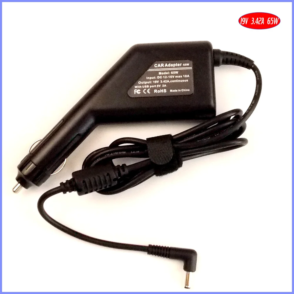 Зарядное устройство для ноутбука 19 в 3 42 А 65 Вт + USB(5 В 2 а) ASUS ZenBook Prime U38N U38N-DS81T U38DT UX302
