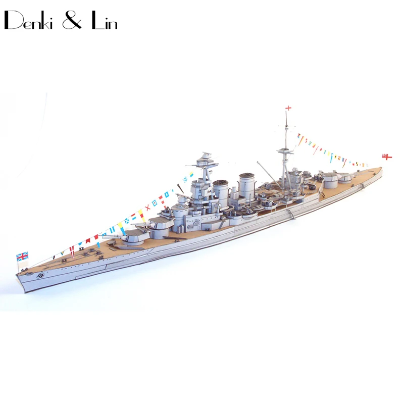 3D Пазл капот Великобритании масштаб 1:400|paper model|war 3d modelkids diy toys |