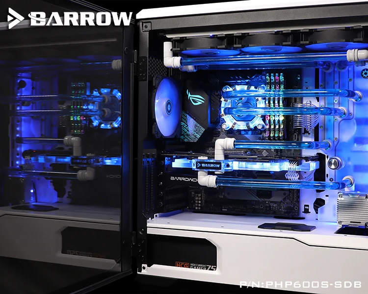 Barrow PHP600S SDB доски для водных путей Phanteks P600S чехол Intel CPU Water Block & Single / Dual GPU