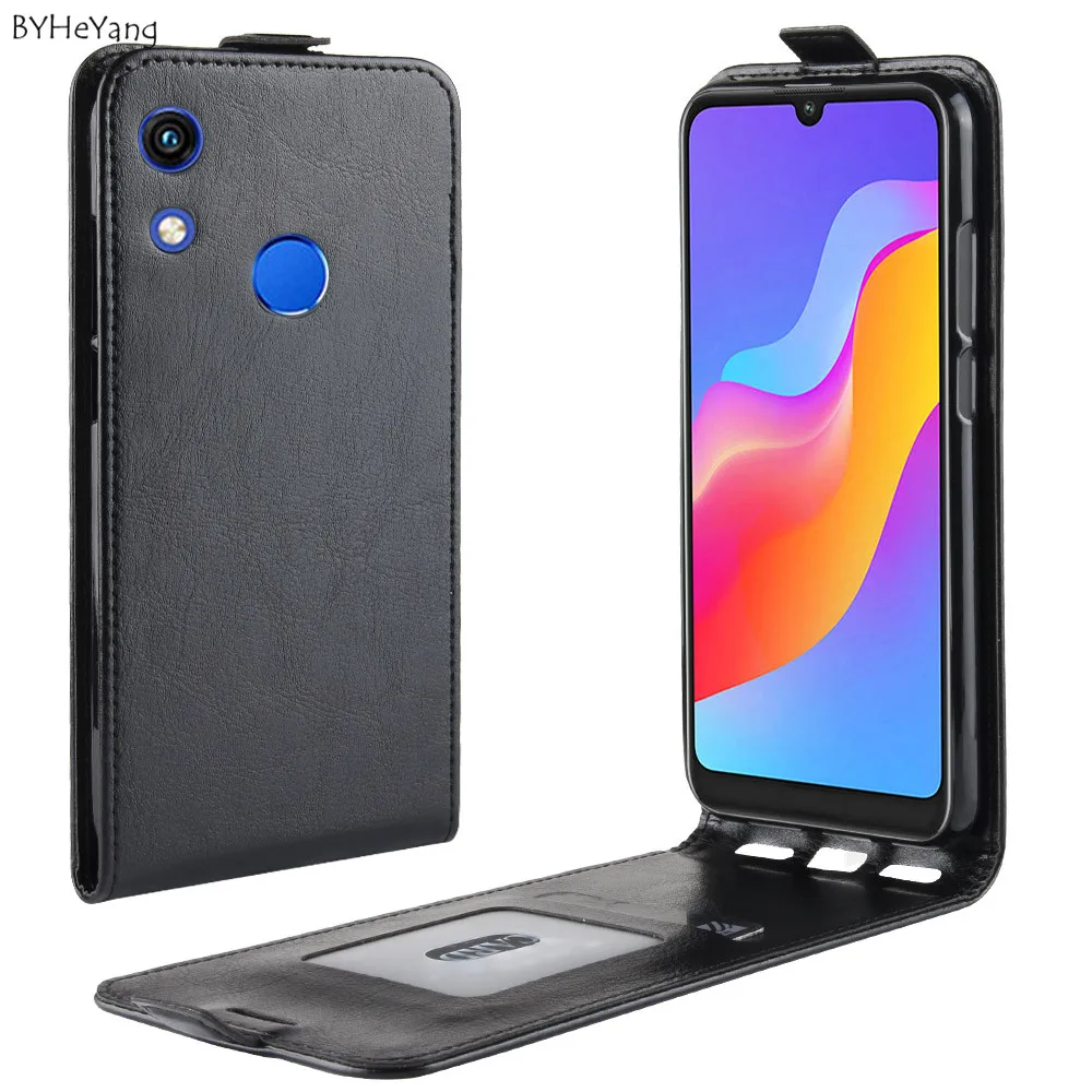 Для Huawei Honor 8A чехол Pro Обложка кошелек на заднюю панель из искусственной кожи для