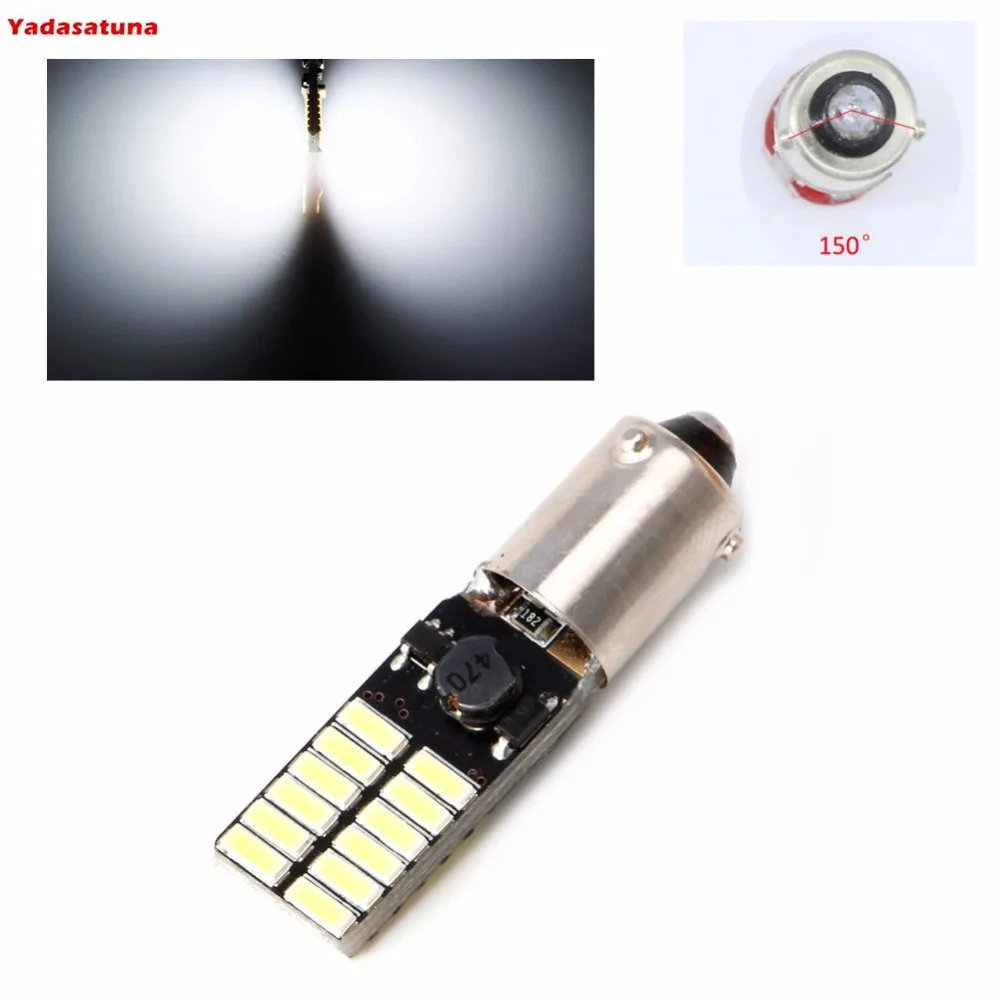 

2x6000K белый ошибок BAX9S 64132 H6W 8-SMD светодиодный лампы для Mercedes Benz парковка город Citi огни