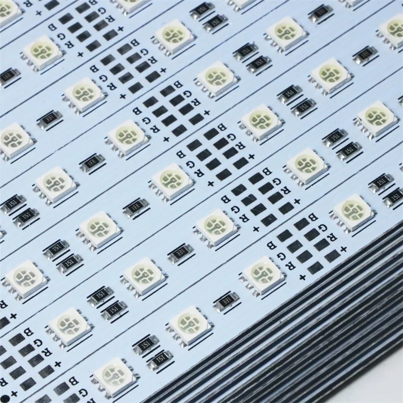 SZYOUMY 5050 Светодиодная лента не Водонепроницаемая SMD 72 LED S RGB светодиодная жесткая DC