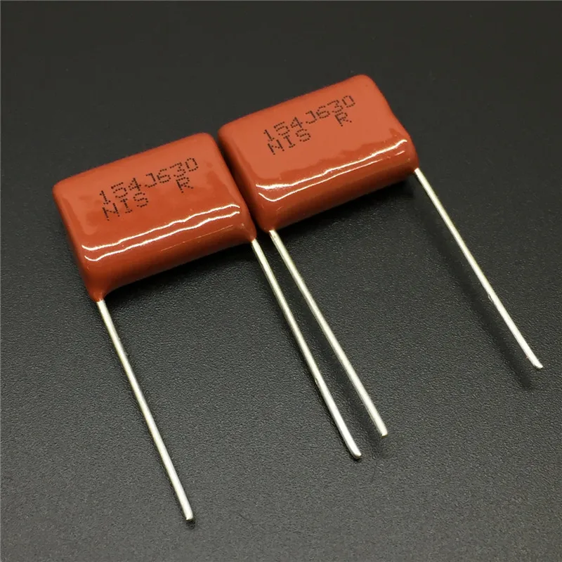 10 шт./100 шт. японский конденсатор NISSEI CBB MMC 630V 154 J 5% 0 15 мкФ 150nF шаг = | Конденсаторы -32965482172