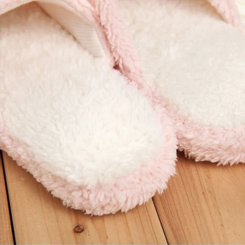 Зимние тапочки с милым мультяшным медведем Pantuflas плюшевые домашние мягкой