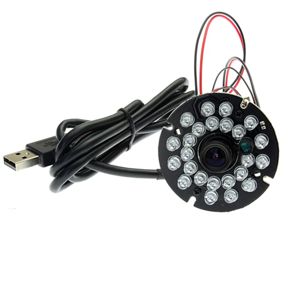 5MP Мини cmos OV5640 MJPEG YUY2 инфракрасный ИК usb модуль камеры pcb с светодиодами|led emiter|led lights
