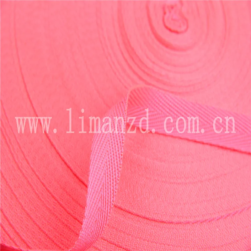 Новый елочка хлопок лента тесьма 1 5 см ширина флуоресцентный розовый цвет 5/8 дюйм