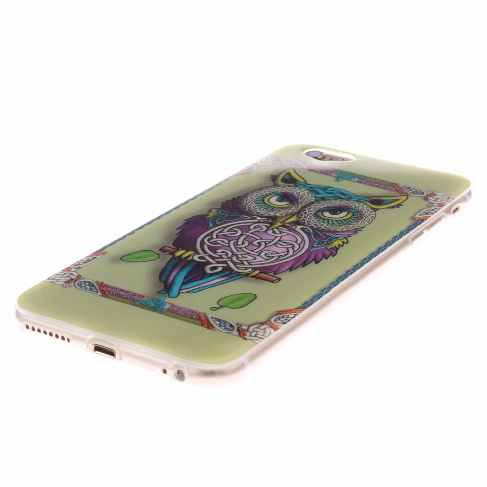 Силиконовый чехол ARYIKUM для Coque iphone 6 S Plus мандала Лев аксессуары телефонов 6s Capinha |