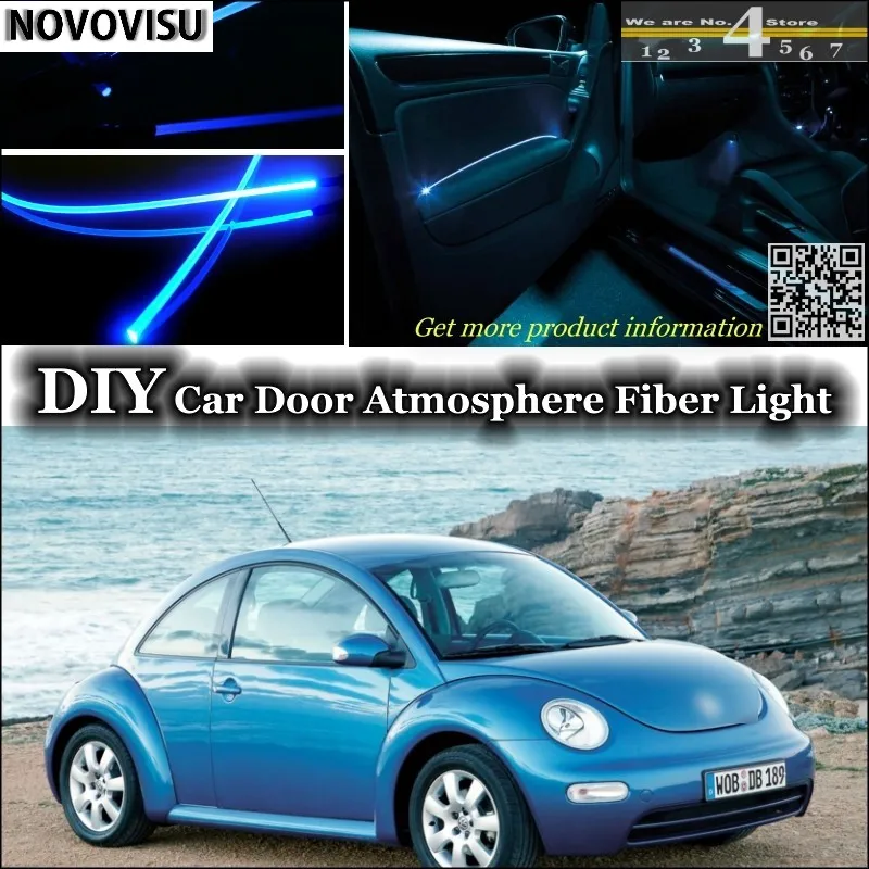Нововису для Volkswagen VW новый Beetle Bjalla внутренний окружающий свет атмосфера