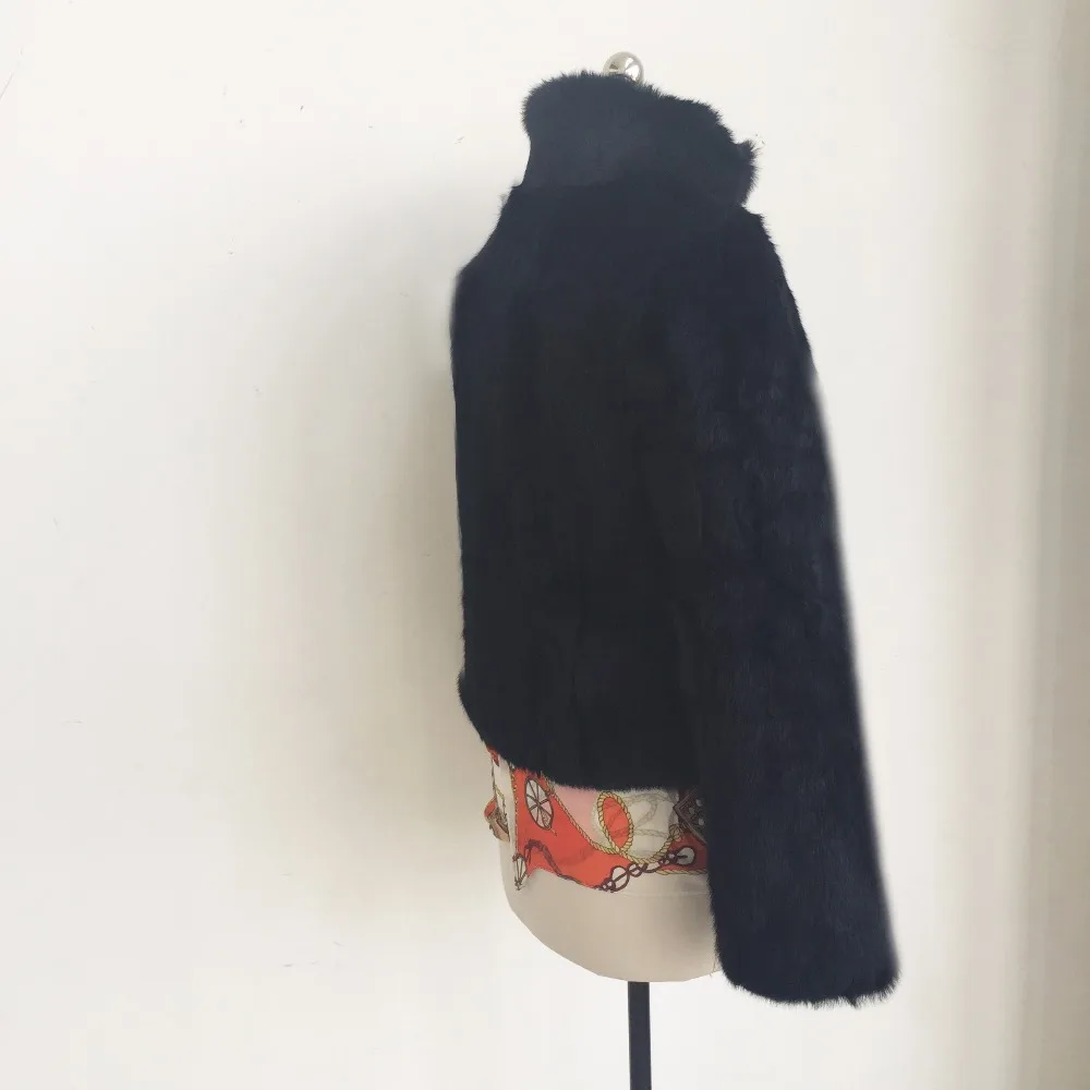 Куртка из натурального кроличьего меха 2019 | Женская одежда