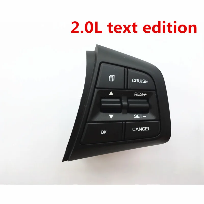 2.0 right PUFEITE кнопочный переключатель для hyundai creta ix25 1.6L кнопки рулевого колеса круиз громкости телефон Функция задний светильник аксессуары для автомобиля - Цвет: 2.0 right