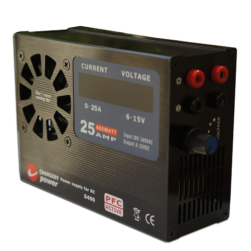 AC DC 100 V 240 to 6 15 0 25A PFC Импульсный Питание 400 W 220 широкий Напряжение 9 12 RC дома