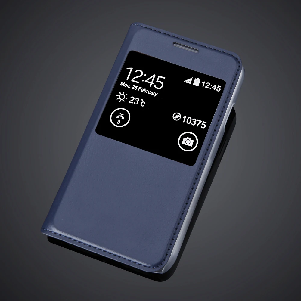 Модный Роскошный чехол модный защитный из искусственной кожи с окошком для