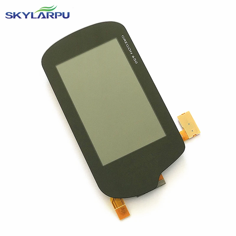 skylarpu LCD screen for GARMIN OREGON 650 Handheld GPS LCD display Screen with Touch screen digitizer Repair replacement