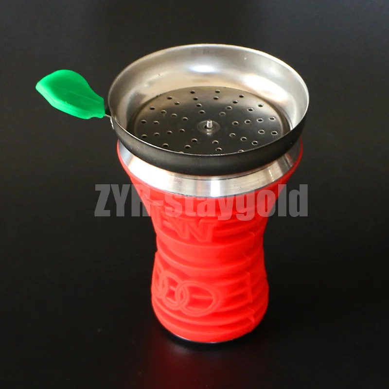 Revive Hookah Head Shisha Smoking Bowl Narguile Heat Keeper Charcoal Holder Water Pipe Metal Silicone Chicha Plate Flavour Tray |