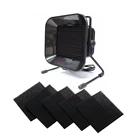 220 В 493 паяльный Дымопоглотитель + 5 шт. губки с активированным углем Профессиональный экстрактор дыма ESD воздушный фильтр экстрактор дыма