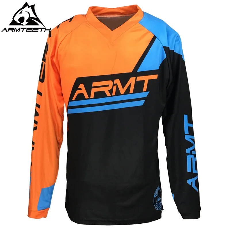 2018 armteeth мотокросса MX MTB Off Road Mountain Bike DH Велосипедный Спорт Джерси BMX Мотоцикл
