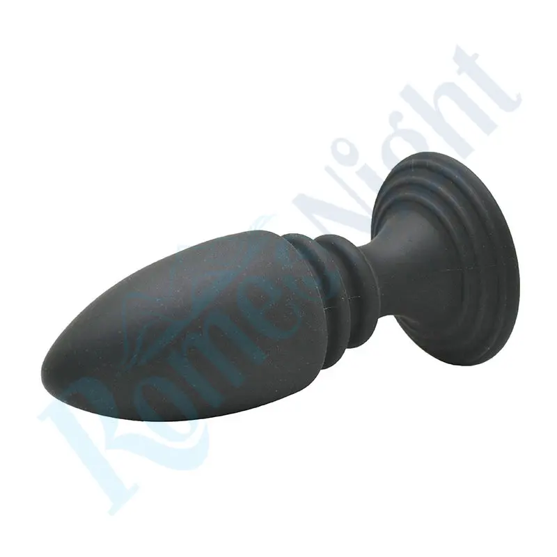 Анальная пробка RomeoNight Ass-Gasm большая из силикона секс-игрушки унисекс анальная с