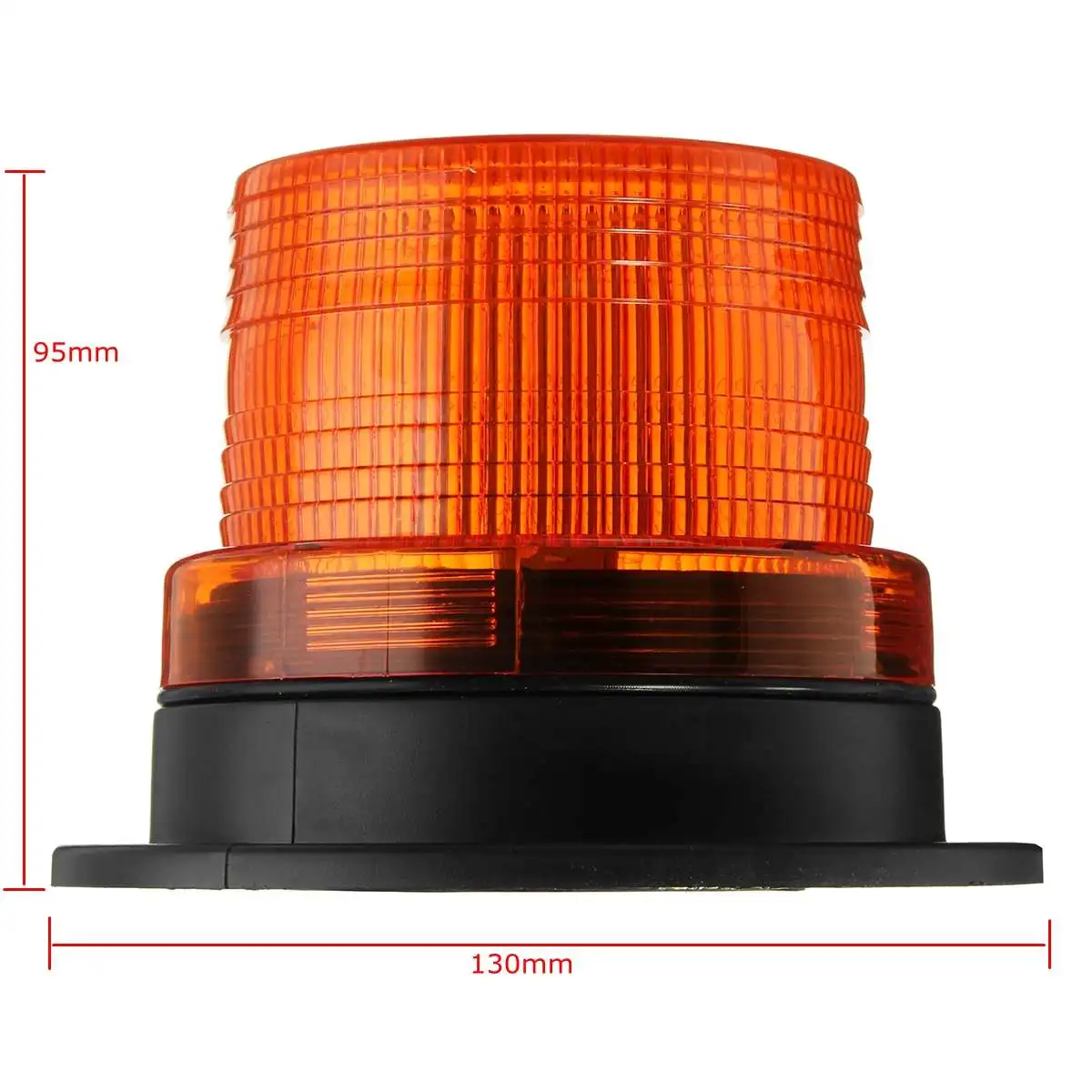 

2/4pcs 12V 24V Magnetic LED Flashing Strobe Warning Light Emergency Indicator Lamp For Truck Trailer Tractor