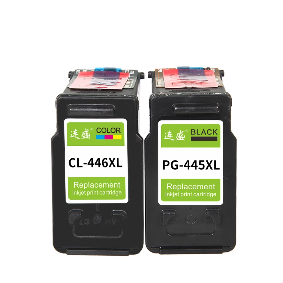 Сменный картридж для Canon PG445 2 шт./компл. сменный PG 445 CL 446 PIXMA MX494 MG2440 MG2540 445XL|ink