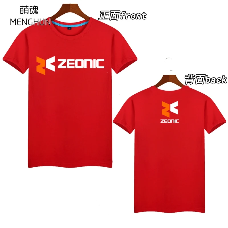 Футболки Gundam Zeonic company футболки с героями мультфильмов и фанатами ZEONIC футболка