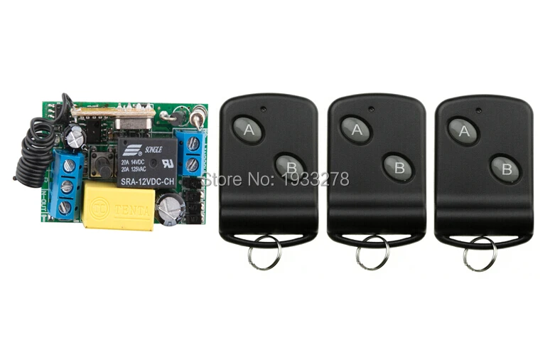 Беспроводной пульт дистанционного управления Переключатель RF AC 220 В 10 A 1 канал 3 *