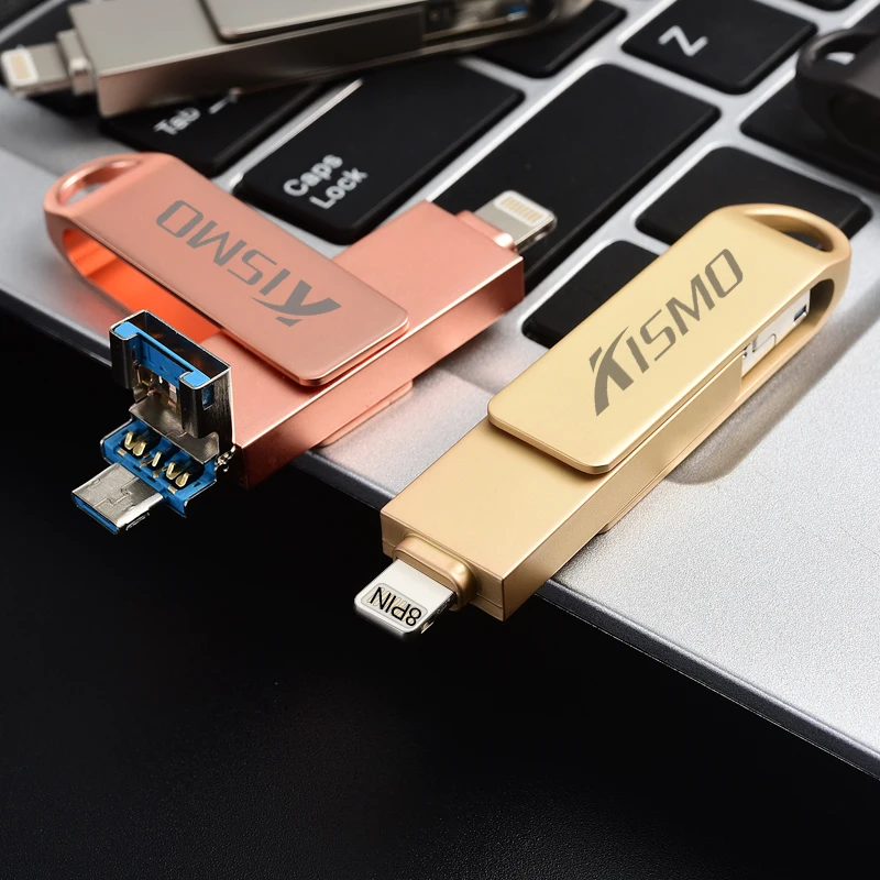 USB-флеш-накопитель Kismo USB 3 0 OTG для iPhone X 8 7 6 Plus | Компьютеры и офис