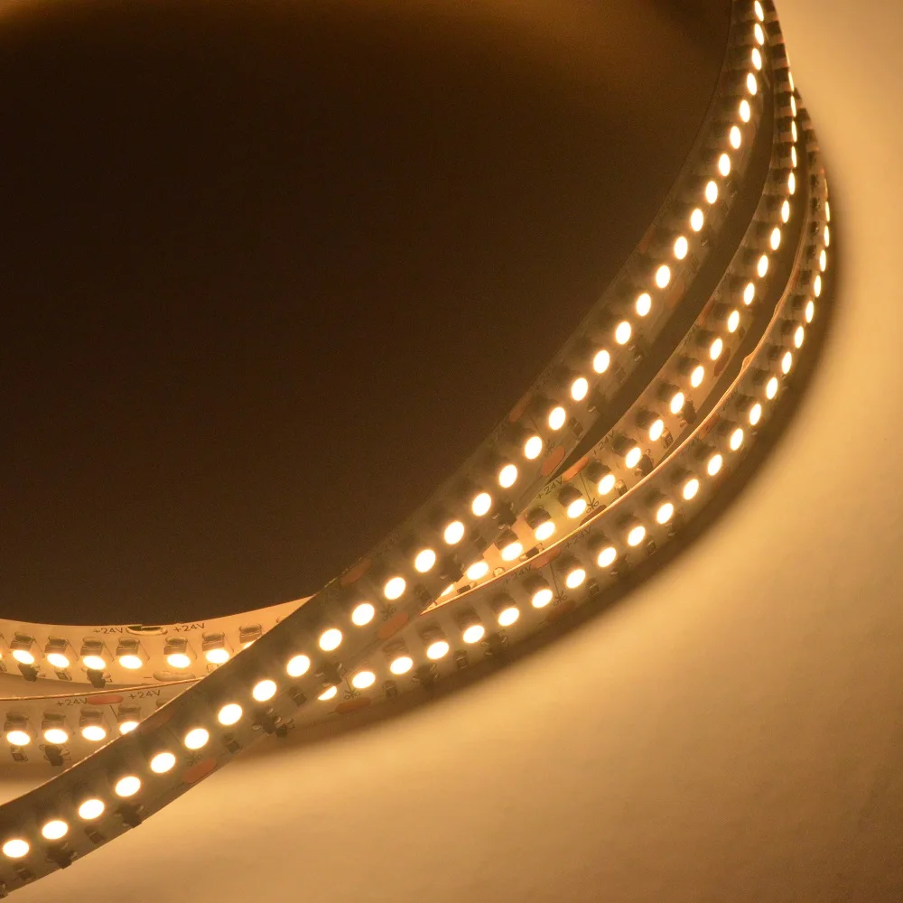 Светодиодная ленсветильник SMD3528 постоянного тока 5 м 24 В 228 светодиодов/м|led strip