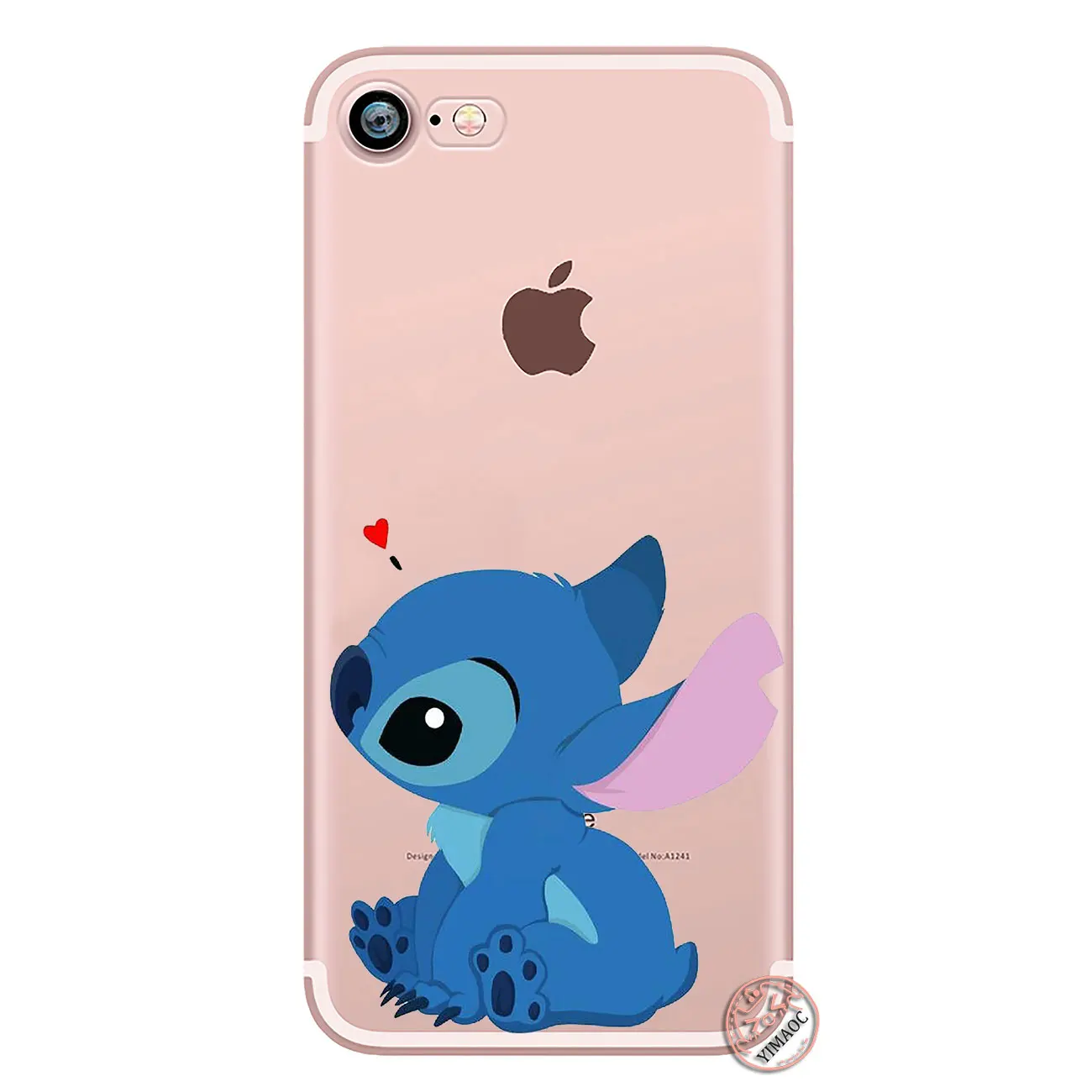 8 YIMAOC Lilo& Stitch Pengiun Star детский проблемный Мягкий силиконовый чехол для телефона для iPhone XR X XS 11 Pro Max 5 5S SE 6 6S 7 8 Plus 10 - Цвет: 8