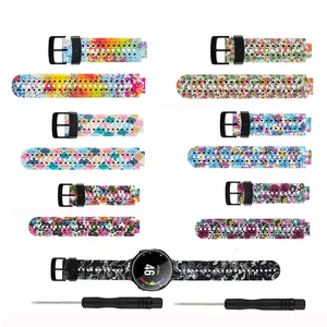 Ремешок сменный силиконовый для смарт-часов Garmin Forerunner 220 230 235 630 620 735XT, спортивный браслет