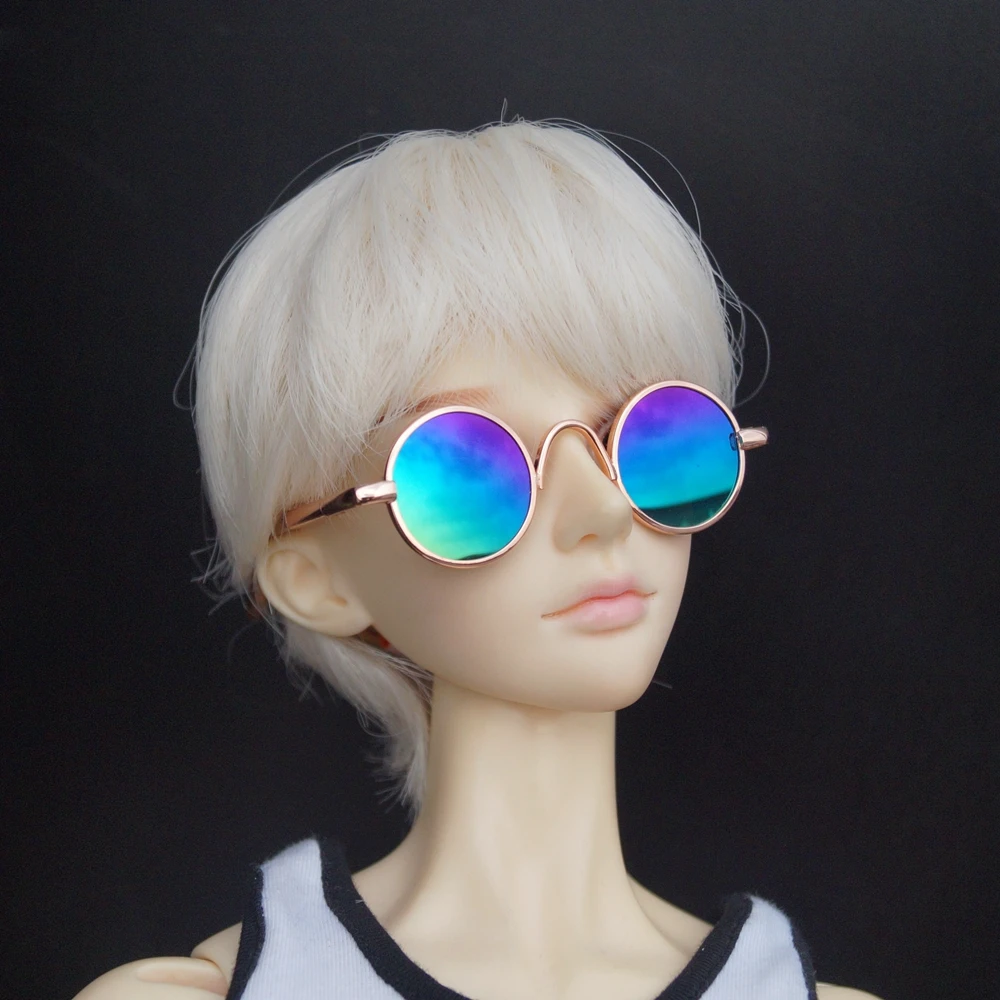 BJD солнцезащитные очки Bookman Prop разноцветные для 1/4 1/3 24 &quot60 см MSD SD SD17 70 DD DOD DK DZ Volks Doll
