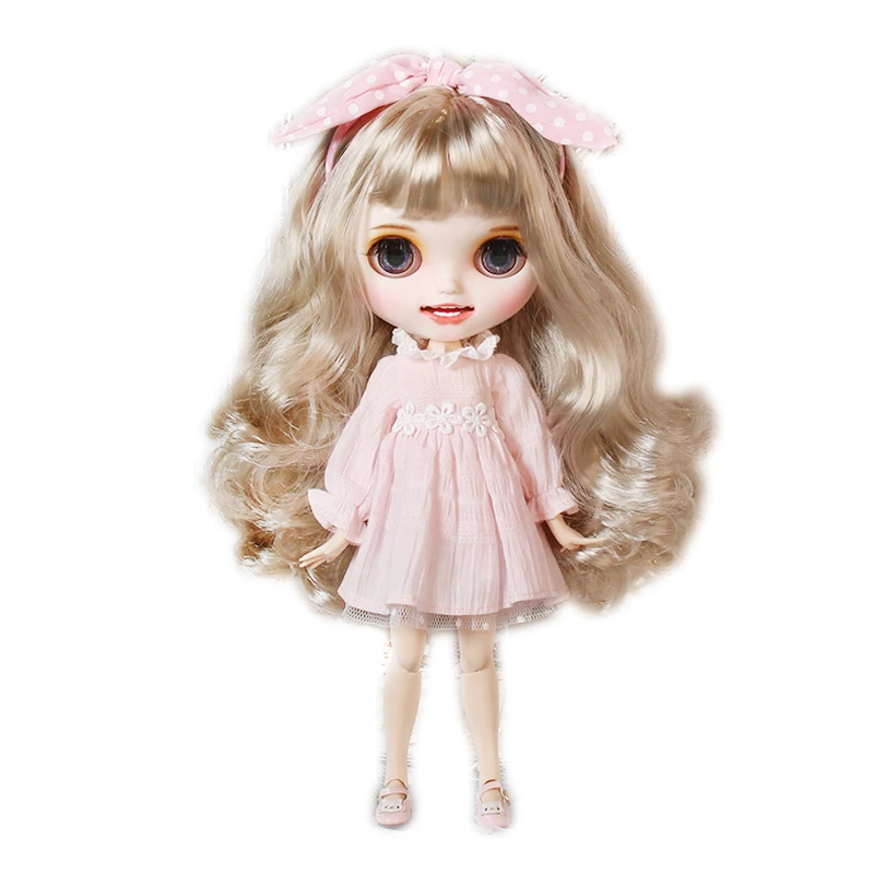 Ледяной DBS Blyth кукольные 1/6 шарнирное тело ручная роспись матовая лицевая сторона