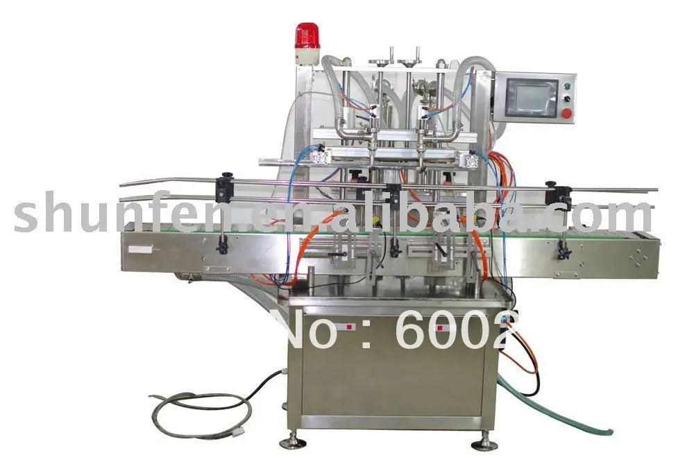 Автоматическая машина для розлива жидкости с двойной головкой (машина воды