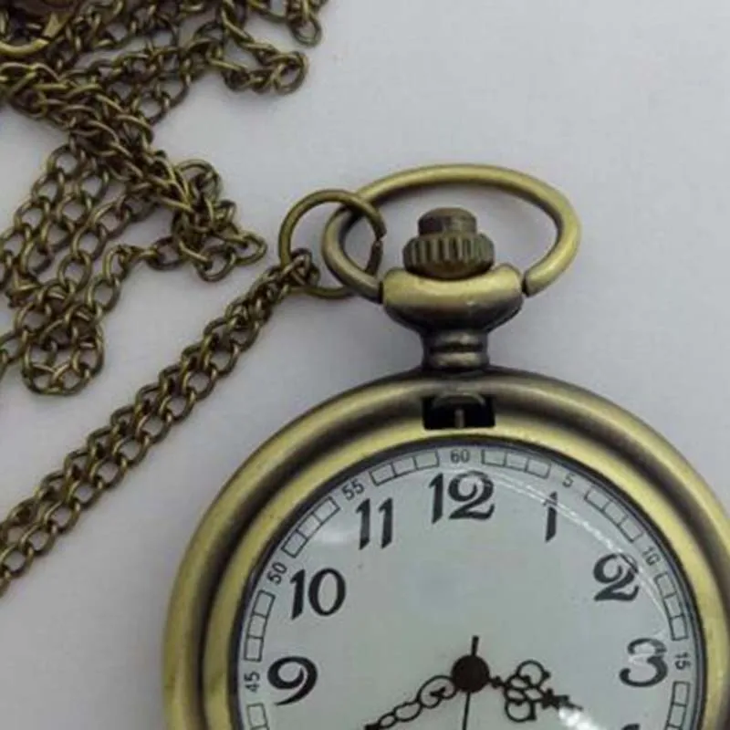 Гарри Поттер Ретро Карманные Часы Бронза Большой Ковбой Список карманные часы