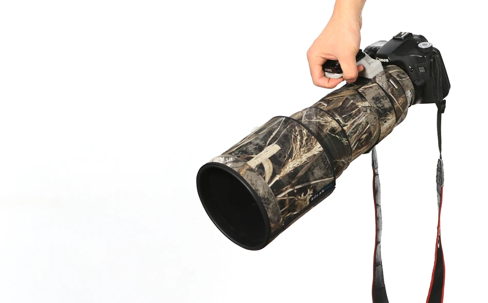 ROLANPRO водонепроницаемый камуфляжный чехол от дождя для Canon EF 300 мм f/2 8 L IS II USM