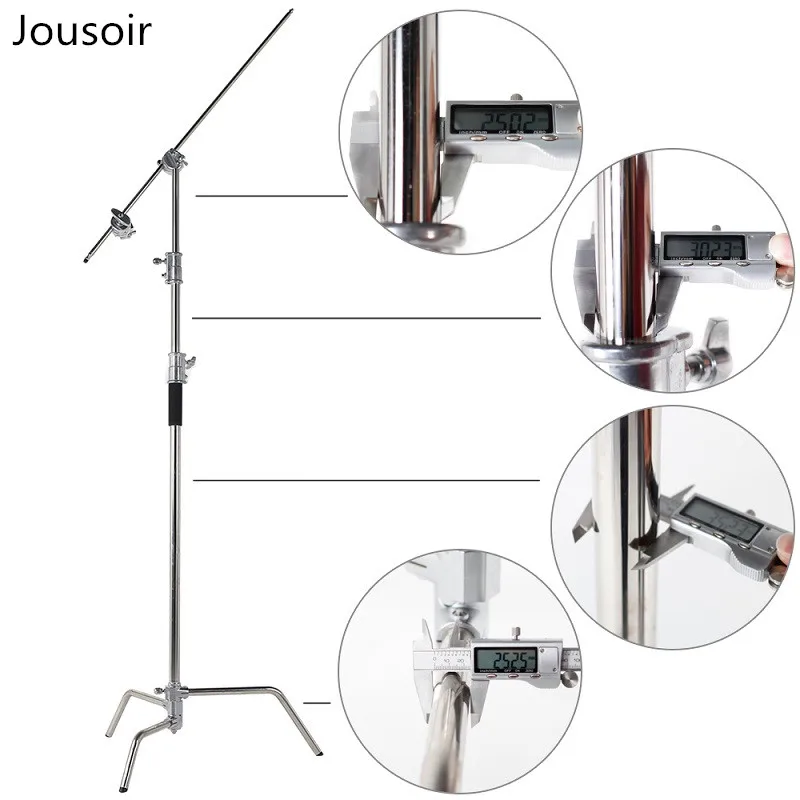 Профессиональный сверхмощный студийный Centry C Stand съемный светильник C-stand+ gobo Arm+ line Resizer для вспышки стробоскопический отражатель флага cd50