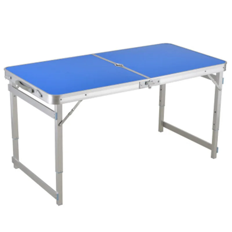 Outdoor Folding Table Chair Camping Aluminium Alloy BBQ Picnic Table Waterproof Durable Folding Table Desk 	 캠핑테이블