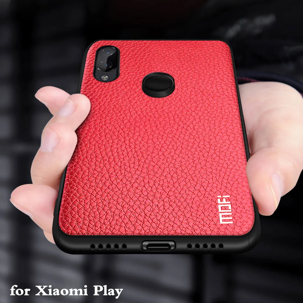 Чехол для Xiaomi Play чехол Mi задняя крышка силиконовый ударопрочный чехлы MOFi