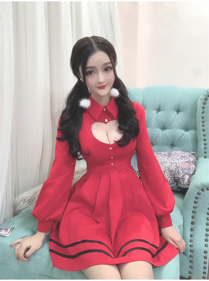 Фото 2019 г. Весна-лето черное красное платье Sukol для девочек милое красивое в стиле