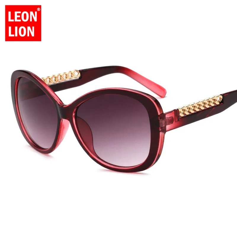 

LeonLion 2021 Vintage Sunglasses Women Classic Luxury Sun Glasses Shopping Travel UV400 Plasti Lunette De Soleil Femme