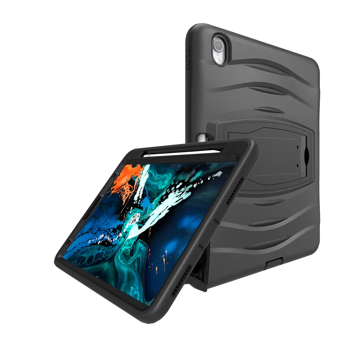 For iPad pro 12.9 case With charge apple pencil holder silicon cover protector shockproof Shell case for new iPad pro 12.9