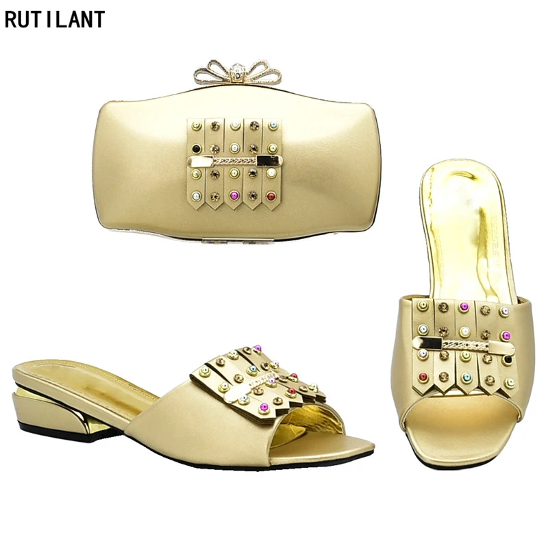 Новое поступление туфли и сумки в африканском стиле женские итальянские сумочка
