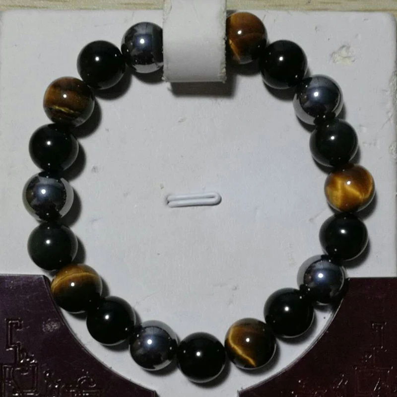 Мужской браслет JoursNeige из натурального камня 10 мм|bracelets for|hematite stone braceletbracelet natural |