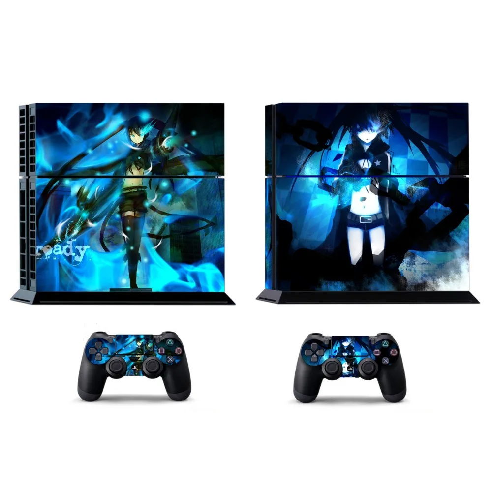 Наклейки для PS4 Black Rock 213 виниловые наклейки Стикеры PlayStation 4 и 2 стикеры